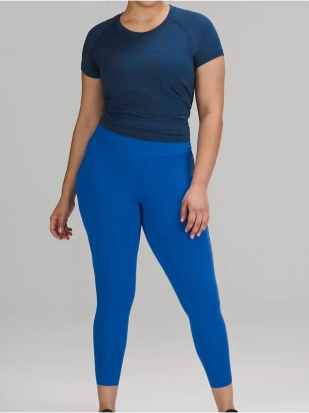 NWT Lululemon Base Pace HR Tight Bright Blue High-Waist Leggings 25” 18